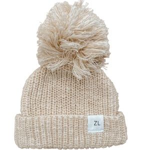Ziggy Lou textured knit beanie, Size 0-3
